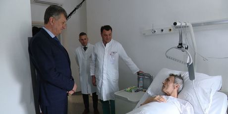 Milan Kujundžić u posjetu klinici za kirurgiju (Foto: Dnevnik.hr) - 1