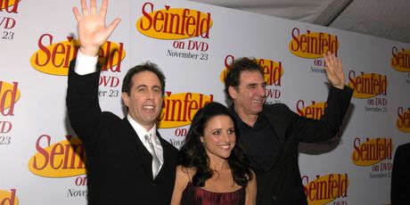 Michael Richards, Julia Louis-Dreyfus i Jerry Seinfeld (Foto: Getty Images)