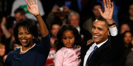 Barack i Sasha Obama (Foto: Getty)