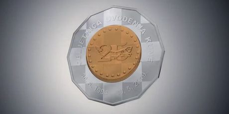 HNB izdao novu kovanicu od 25 kuna (Screenshot: YouTube/HNB)