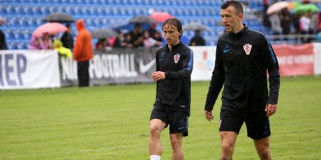 Luka Modrić i Ivan Perišić (Photo: Miranda Cikotic/PIXSELL)