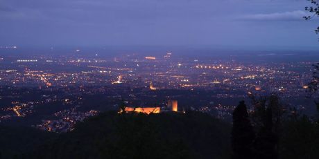 Pogled na Zagreb s Medvednice