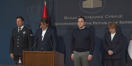 Konferencija za medije o pucnjavi u beogradskoj školi