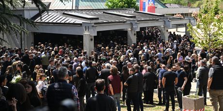 Pogreb ubijenog zaštitara u Beogradu - 5