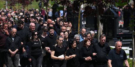 Pogreb ubijenog zaštitara u Beogradu - 6