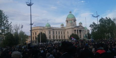 Novi prosvjed u Beogradu - 1