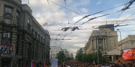 Novi prosvjed u Beogradu - 4