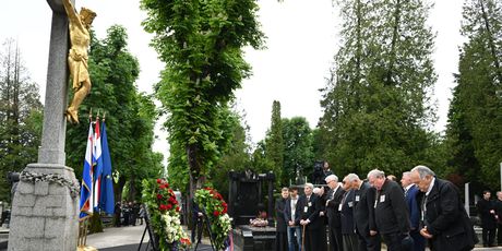 Komemoracija za žrtve Bleiburga i Križnog puta na zagrebačkom Mirogoju - 1