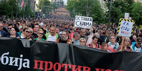 Prosvjed u Beogradu - 2