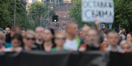 Prosvjed u Beogradu - 3