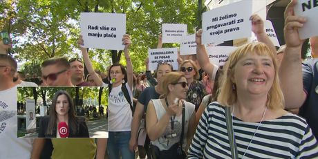 Pred Ministarstvom pravosuđa 300-tinjak prosvjednika - 3