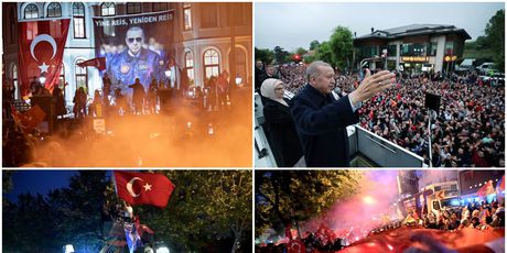 Proslava Erdoganove pobjede