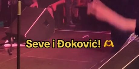 Novak Đoković na Severininu koncertu - 4