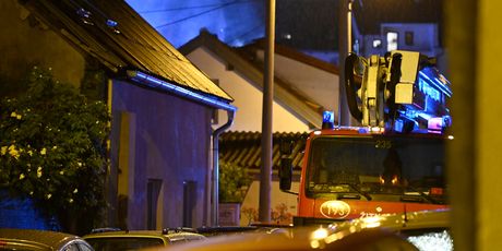 Požar u Ščitarjevskoj ulici u Zagrebu - 1