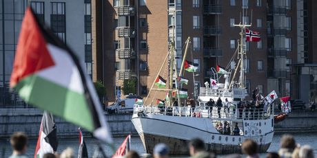 Brod za Gazu Handala stiže u luku Malmö