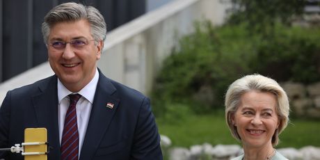 Ursula von der Leyen i Andrej Plenković