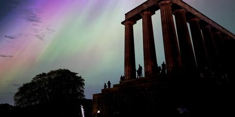 Aurora Borealis iznad Velike Britanije