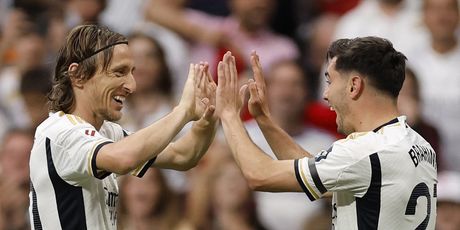 Luka Modrić i Brahim Diaz