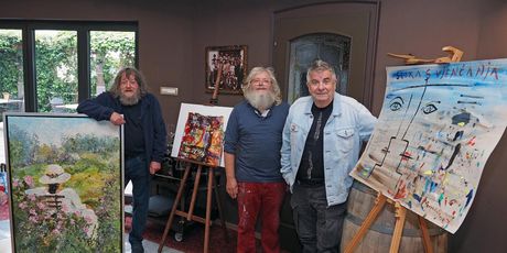 Maksimiljan Sternad-Milč, Jože Marinč i Ivica Propadalo