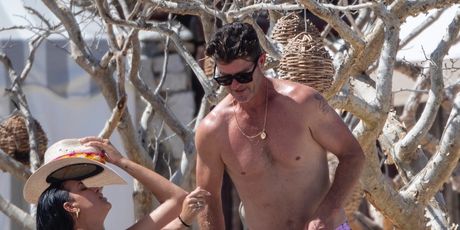 Robin Thicke i April Love Geary - 2