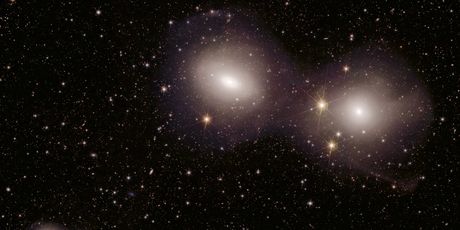 Nove slike europskog teleskopa Euklid,skupina galaksija Dorado