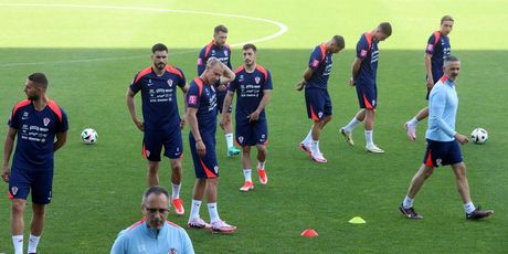 Trening hrvatske nogometne reprezentacije