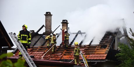 Požar kuće u Karlovcu - 1