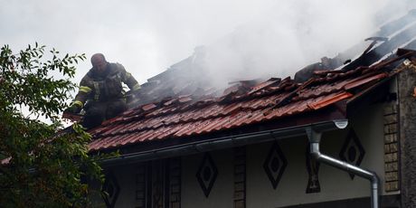 Požar kuće u Karlovcu - 6