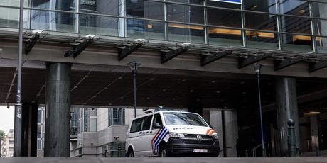 Policija pretresa Europski parlament