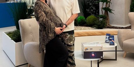 Amel Ćurić i supruga Jelena - 2