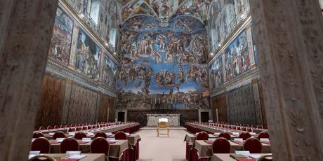 Sikstinska kapela uoči konklave - 3