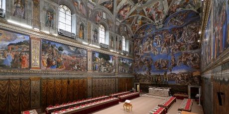 Sikstinska kapela uoči konklave - 4