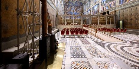 Sikstinska kapela uoči konklave - 5