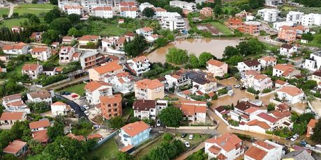 Posljedice poplava u Medulinu snimljene dronom - 2