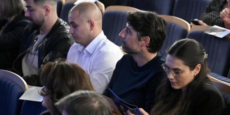 Vedran Ćorluka na premijeri mjuzikla Six