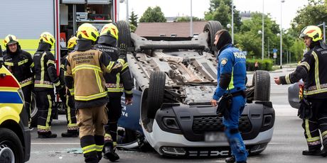 Prometna nesreća u Zagrebu