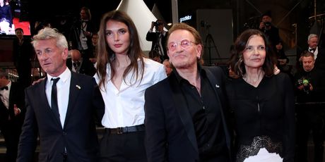 Sean Penn, Valeria Nicov, Bono Vox, Ali Hewson