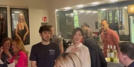 Bojana Gregorić Vejzović i sin Raul