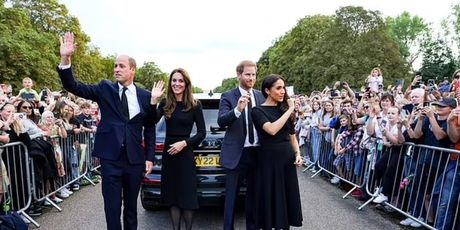 William i Harry sa suprugama - 1
