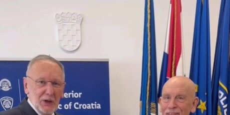 Davor Božinović i John Malkovich - 2