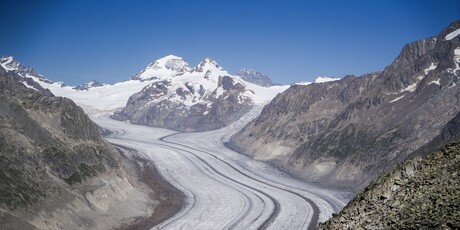 Ledenjak Aletsch u Švicarskim Alpama - 1