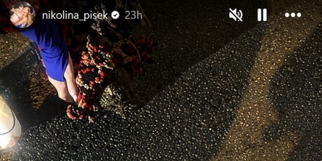 Nikolina Pišek na Instagramu