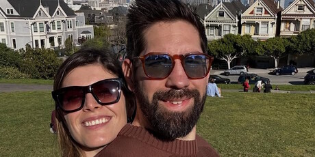 Nikola Karabatić i Géraldine Pillet