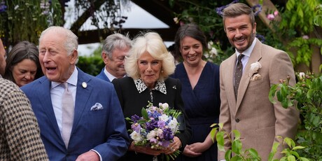 David Beckham i kralj Charles - 5