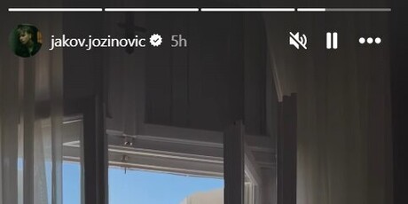 Jakov Jozinović na Instagramu