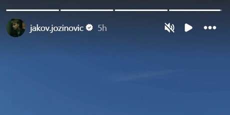 Jakov Jozinović na Instagramu