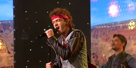 Lovro Juraga kao Bruce Springsteen