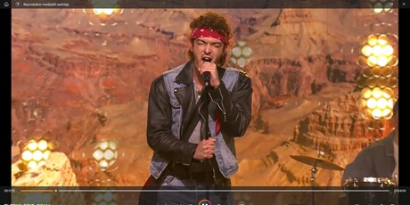 Lovro Juraga kao Bruce Springsteen