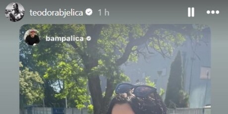 Teodora Bjelica na Instagramu