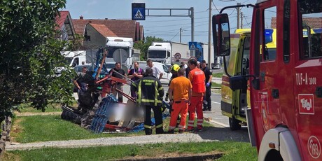 Teška prometna nesreća u Rajsavcu kod Požege